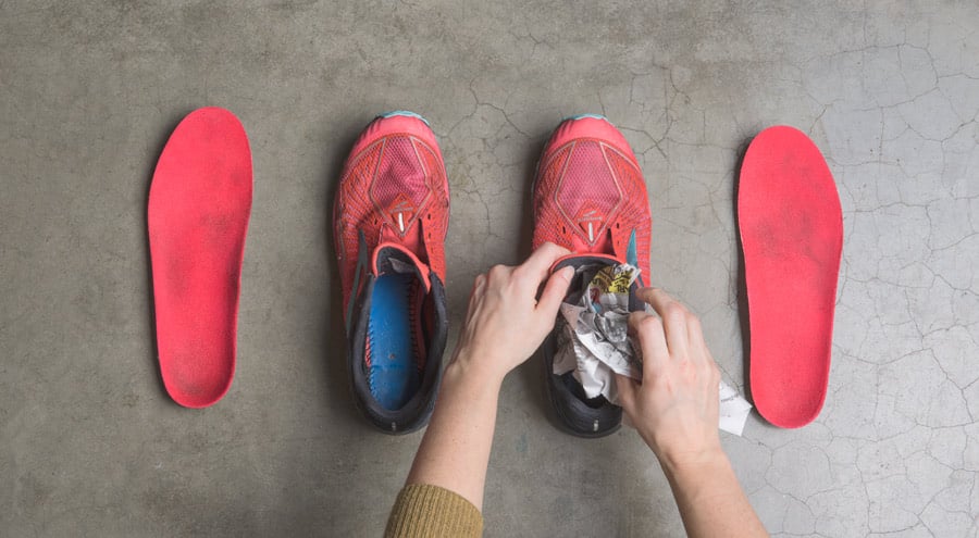 How to Dry Sports Shoes Fast